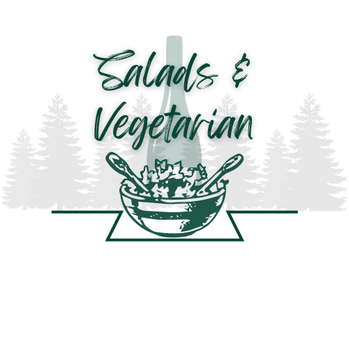 Salands and vegetarian menu options